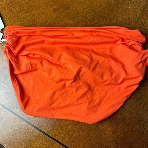 Anne Cole NWT size S red convertible swim bottoms wear 3 ways, color - spice - Picture 8 of 11